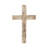 Mango Wood Carved Cross Biblical Brown Wall Decor