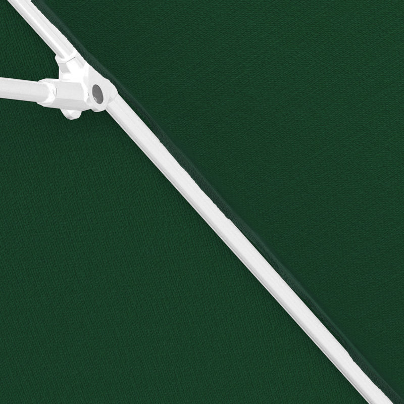 Parasol en aluminium 9 po, Vert