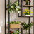 Open Display Rack,Farmhouse Bookshelf,Versatile Storage Bookcase