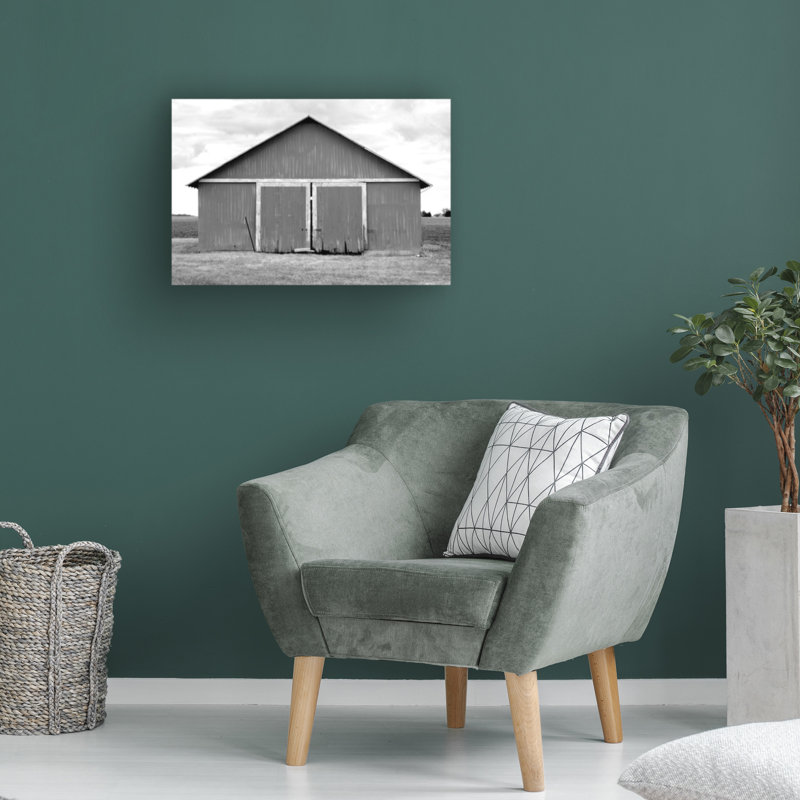 Art sur toile noir Kent, H 12 po x l 19 po