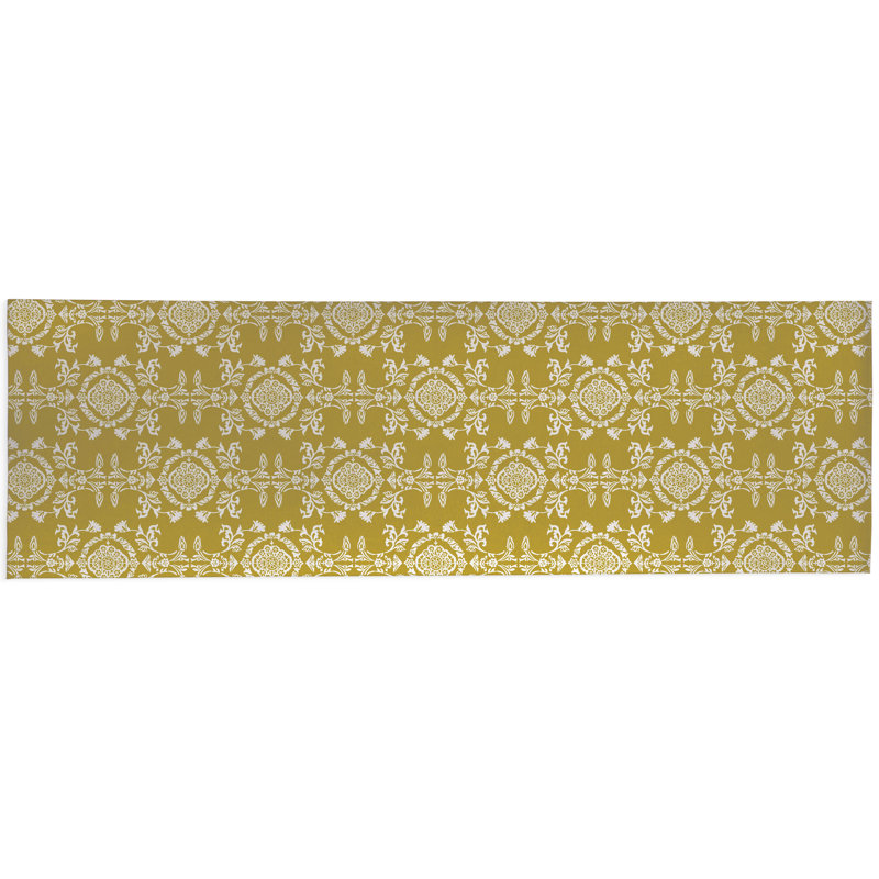 Jackie Soft Step Outdoor Area Rug, Gold, Runner 8' x 2'6"