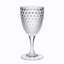 Verres à vin en plastique taille diamant-115721599
