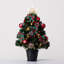 Pre-Lit Fibre Optic Cosmopolitan Star Topped Artificial Christmas Tree with Decorative Planter-1478956062