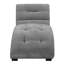 Chaise longue sans accoudoirs capitonnée Raley-843595355