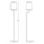Lampe sur pied 48,75 "Donut Mini C-66002862-123476834