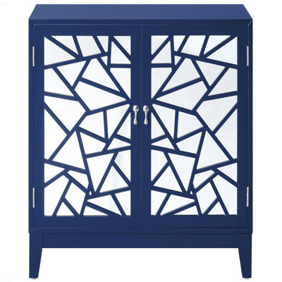 Breckenridge Blue 2-Door Console Table
