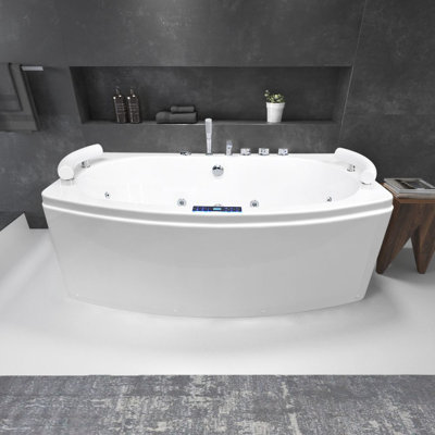 1700mm x 900mm Freestanding Acrylic Bathtub