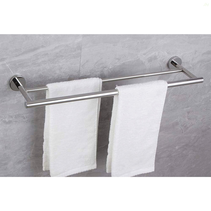 23.6'' Towel Bar Wall Mounted, Chrome