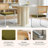 Modern Velvet Dining Chairs Set Of 6, Rattan Back & Chrome Base,oliver Green-969633455