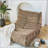 Bean bag Chair with button tufted back-1007813386