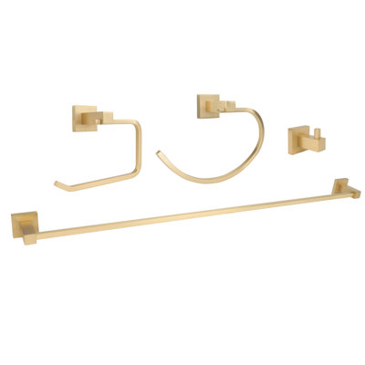 Vienna 4 - Piece Bathroom Hardware Set