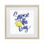 «Cursive Squeeze The Day», reproduction sous verre encadrée, design par Lanie Loreth-1576781119-1576781105