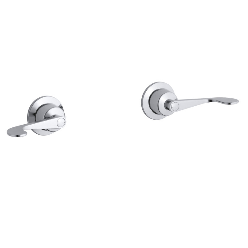 Triton Wall-Mount Valve Trim with Wristblade Lever Handles, Requires Valve