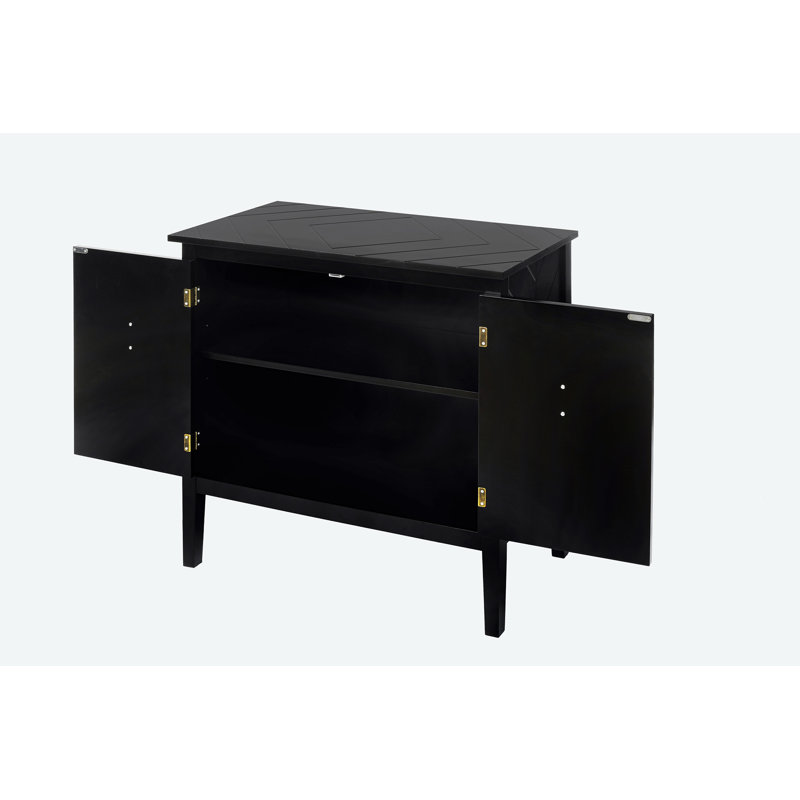 Cabinet décoratif, Noir
