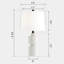 Lampe de table 24,5 po Modern