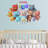 Entertainment Non-Wall Damaging Wall Decal