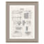 Grecian doric, Grecian corinthian, ordre dorique, détails ioniques, détails composites, ordre composite et ordre toscan par David Phoenix - ensemble de 9 impressions encadrées sur papier