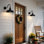 Luminaire de grange noir
