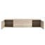 Terra 71" Wall-Mounted TV Stand In Travertine