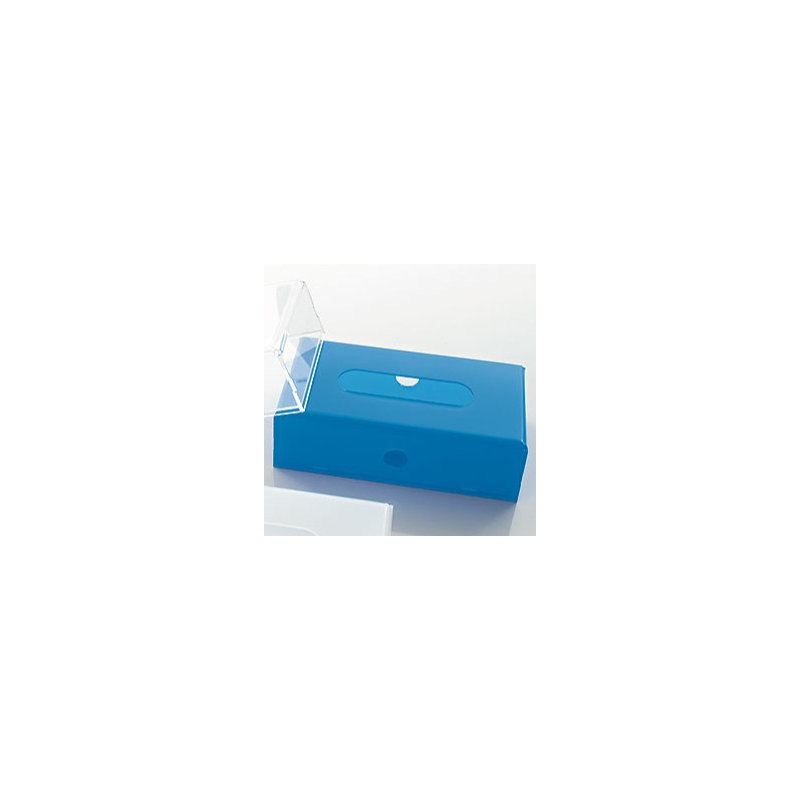 Complementi Tissue Box Cover, Light Blue