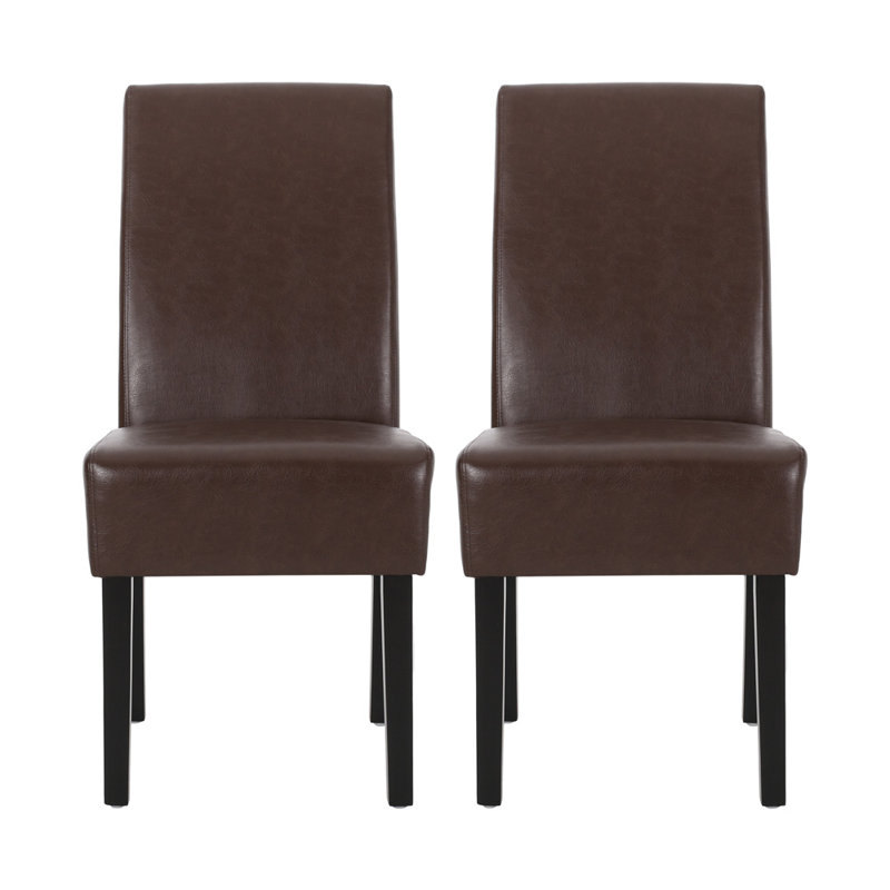 Chaise de salle à manger, Brun foncé