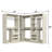 72"-108"Closet System With Drawers And Rods-1181747979