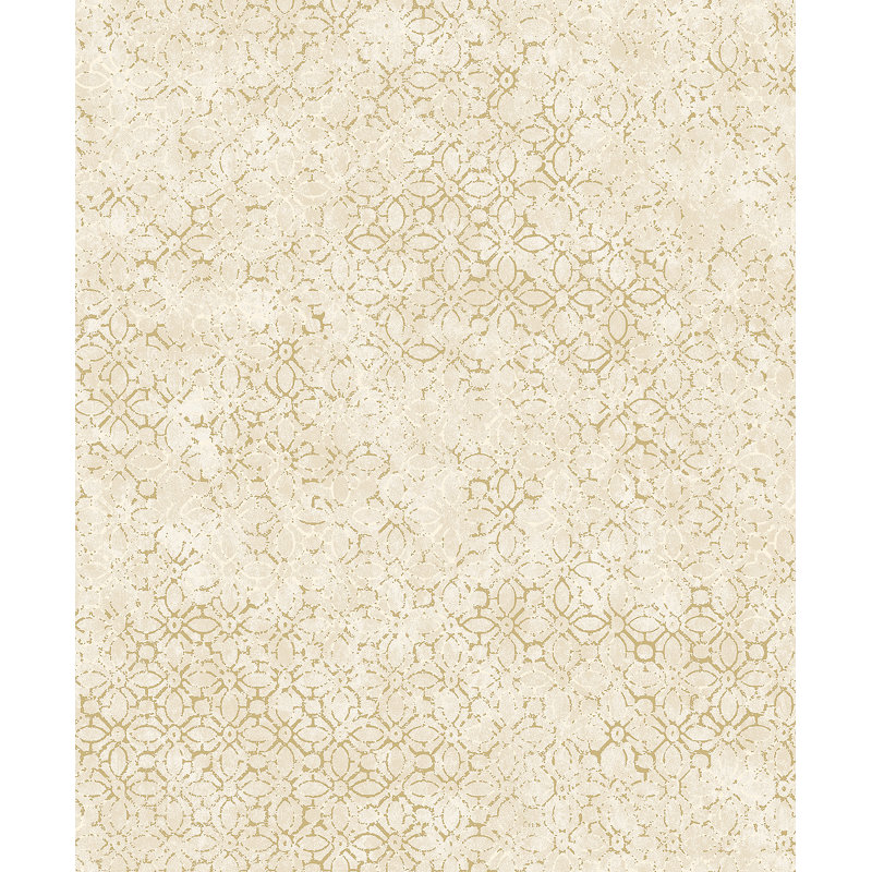 Rouleau de papier peint L 33 pi x l 21 po Marvena, Blanc