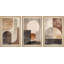 Abstrait neutre et tons de terre avec des formes géométriques, illustrations, art moderne, décor de salon-100780580-100780579
