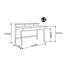 Bureau en bois massif pur