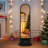 360° Swivel Arched Mirror Jewelry Cabinet-579167827