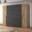 Debarr 4 Door Wardrobe-114011905-122120520