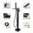 Tub Filler Freestanding Bathtub Faucet Matte Black Floor Mount Tub Faucet Waterfall Free Standing Bathtub Filler High Flow Brass Bath Shower Faucets With Handheld Sprayer-122121276