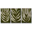 Organic Bloom I, ensemble de 3 toiles encadrées-97709129-97709130