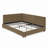 Velvet Daybed,Upholstered Tufted Bed Frame, Sofa Bed Frame with Comfortable Backrest and Armrests-607814991