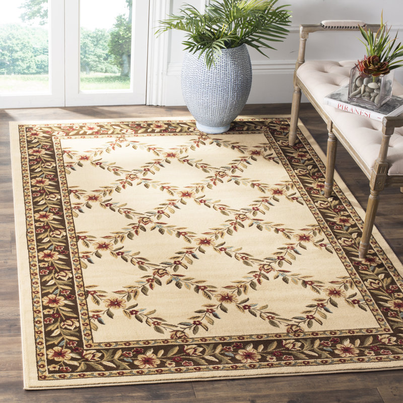 Klose Performance Floral Rug, Rectangle 5'3" x 7'6"