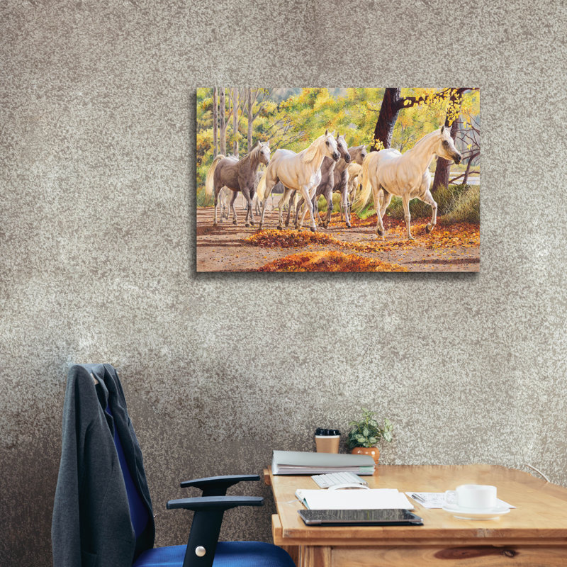  «Arabian Knights» par Delene Lambert, art mural sur toile, 40 po x 26 po, H 26 po x l 40 po
