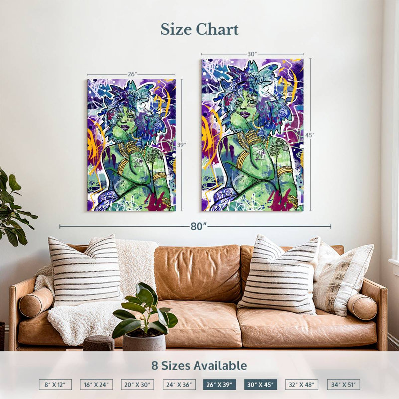 Leisha Subira, 39" H x 26" W