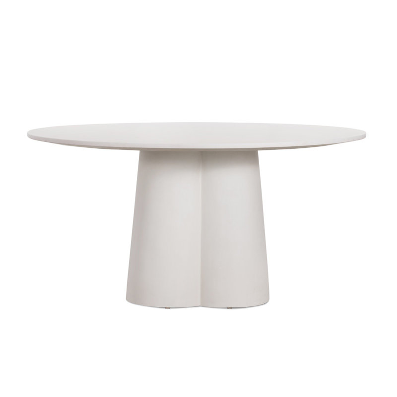 Granada Dining Table-White Concrete