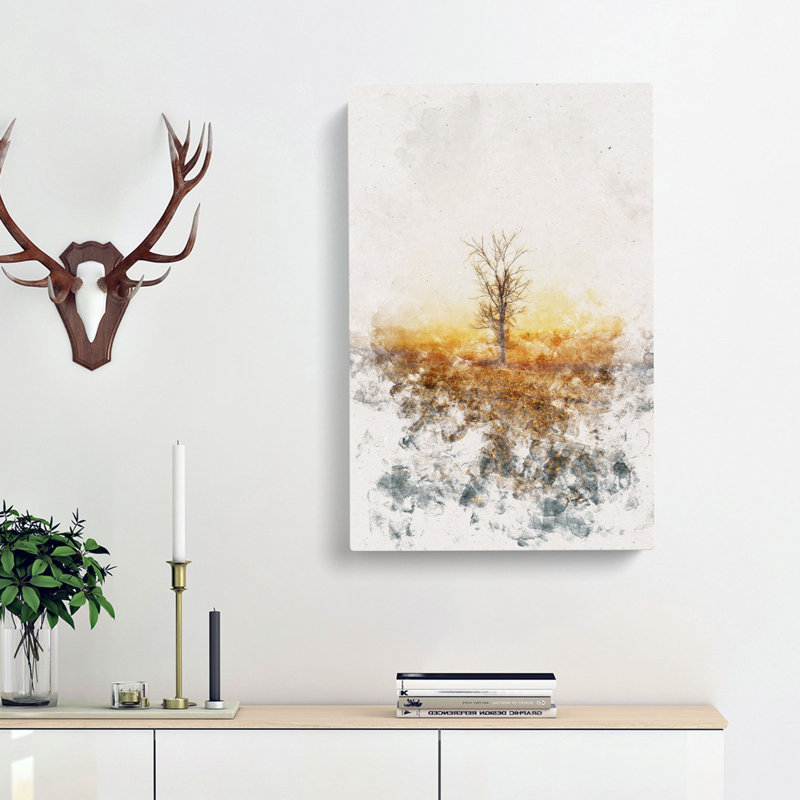 Summer Tree - Wrapped Canvas, 91cm H x 60cm W x 3cm D