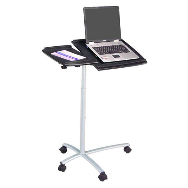 Adjustable Laptop Desk with Stand Holder and Wheels