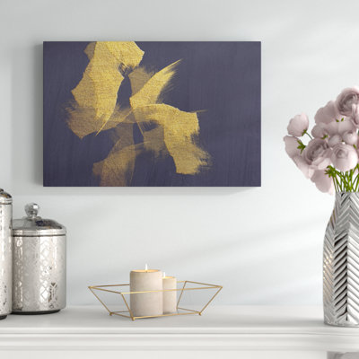 " Gold On Blue "
