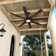 72.7" 8 Blade LED Standard Ceiling Fan DC Motor With Remote Control And Light