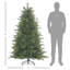 Arbre de Noël artificiel 6 pi avec 1821 pointes, support en métal pliable, assemblage facile, arbre de Noël articulé