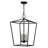 Veasey 4 - Light Dimmable Lantern Square / Rectangle Chandelier-476532688