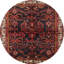 Tapis oriental multicolore tissé à la machine Oriental-2078560131