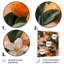 Décoration murale orange orange et arbres verts II - fruits-106121917-135289145