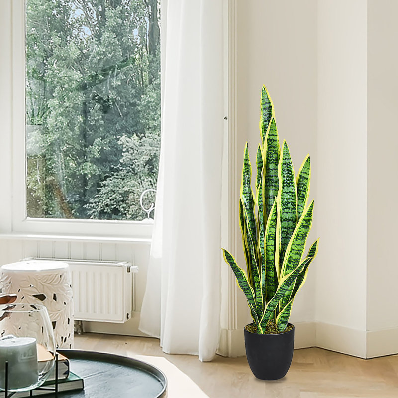 93Cm Artificial Snake Plant in Pot