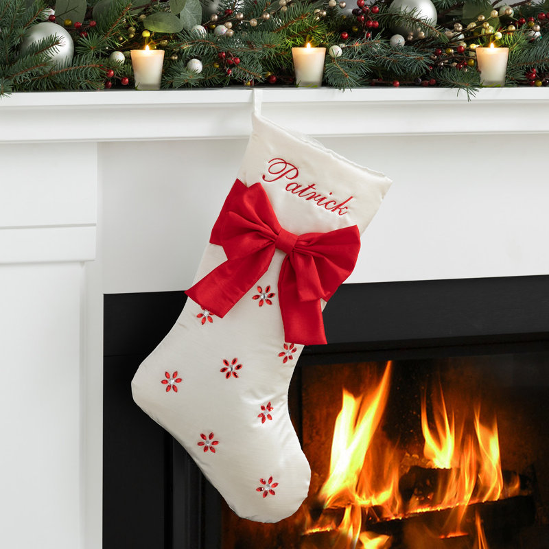 Chaussette de Noël Dupioni, Oui