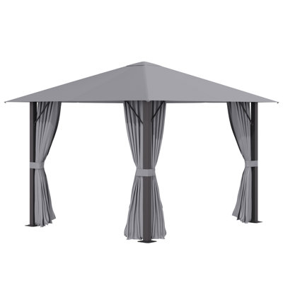 Pavillon de jardin en acier