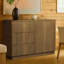 Buffet à 3 tiroirs en bois avec armoire de rangement réglable Potomac-398258127